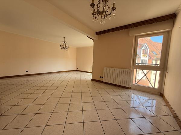 Appartement Kaysersberg 4 pièce(s) 100 m2 avec deux balcons et garage