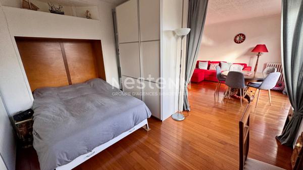 3 PIECES TRAVERSANT- PARKING - CAVE - PROCHE CENTRE VILLE ET BORDS DE MARNE