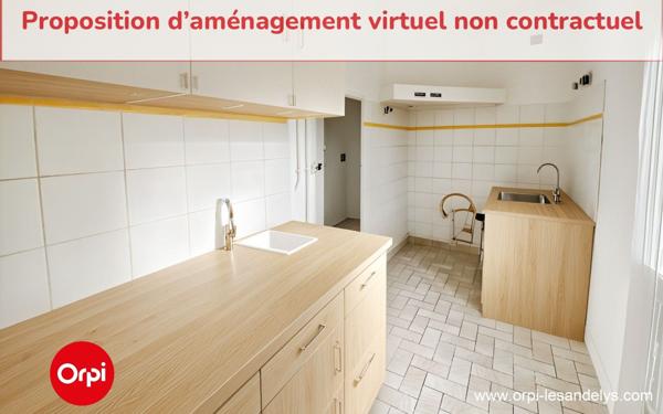 Maison à vendre    4 pièces • 74 m2 Les Andelys