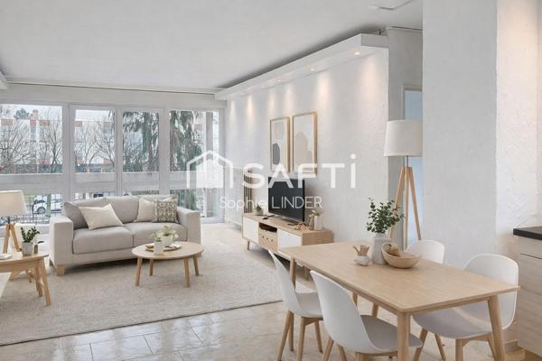 A Thionville appartement 2 pièces, balcon, garage, ascenseur