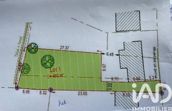 Terrain à vendre 480 m² Saint-Gildas-de-Rhuys