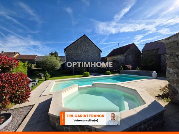 Maison à vendre 6 pièces MARSAC (23)
