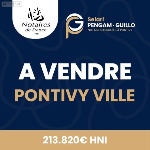 Maison à vendre à Pontivy dans le Morbihan (56300), ref : 56062-2249