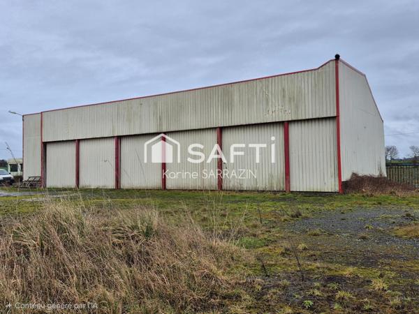 bâtiment professionnel sur axe Avranches - Pontorson bénéficiant d'une très belle visibilité