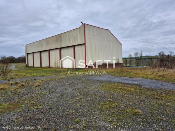 bâtiment professionnel sur axe Avranches - Pontorson bénéficiant d'une très belle visibilité