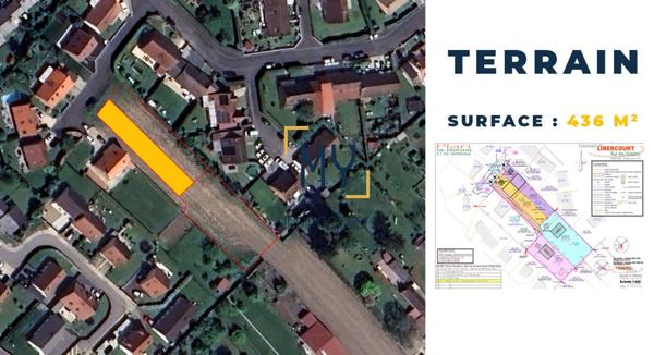 TERRAIN CONSTRUCTIBLE DE 436m²