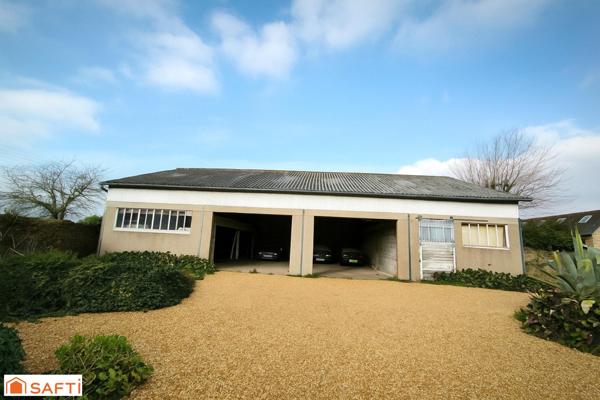 ANCIENNE ECOLE PLUS UN HANGAR DE 277M² PLUS DEPENDANCE