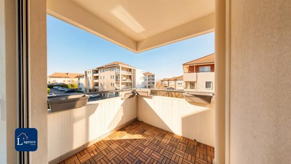 Appartement T3 68m² balcon garage Prévessin-moëns 01280
