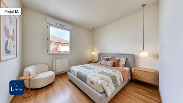 Appartement T3 68m² balcon garage Prévessin-moëns 01280