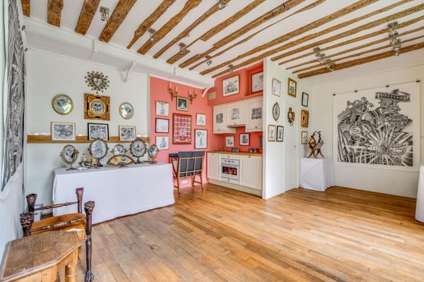Paris (75003) MARAIS Paris 3ème - Appartement 2 pièces 52 m2 / Atelier / Local d'activité dans le Marais Paris 3 ème