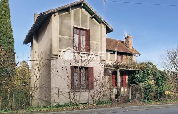 Lot de deux maisons à rénover sur grand terrain