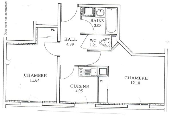 Appartement à louer à Villeurbanne (69100)