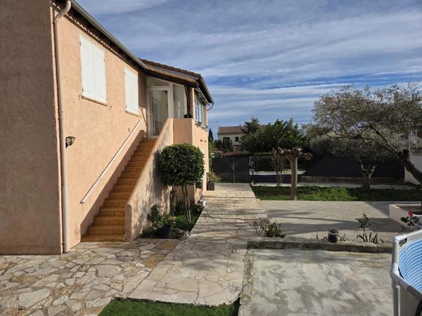 CUERS – Maison indépendante  3 chambres + studio – Quartier calme