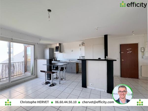 Appartement 2 pièces - 48 m² Exclusivité efficity