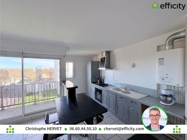 Appartement 2 pièces - 48 m² Exclusivité efficity