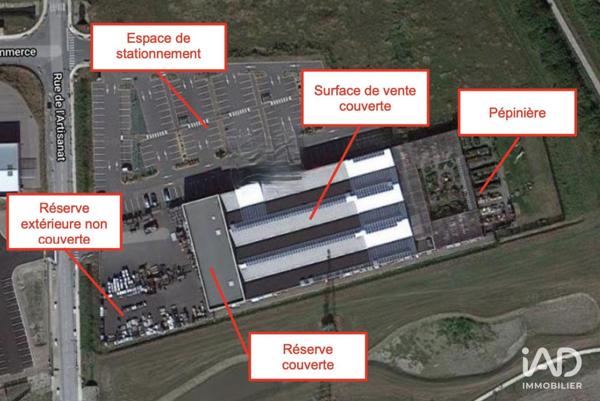 Murs commerciaux  à vendre 6 250 m² Cappelle-la-Grande