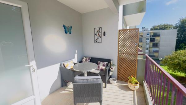 Dpt Finistère (29), à vendre QUIMPER appartement T4 de 80 m² habitable. - Cave.