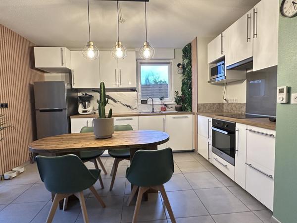 Duplex jardin 3 pièces récent