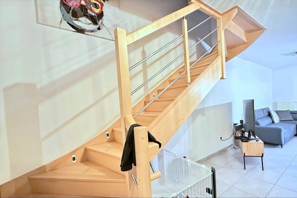 Duplex jardin 3 pièces récent