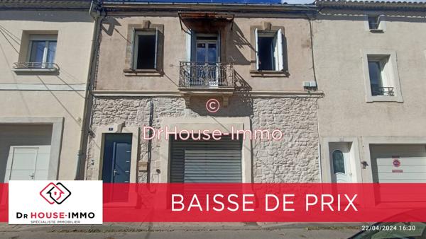 Maison à vendre 3 pièces de 72 m²