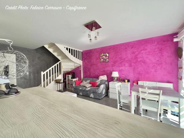 Appartement à vendre 3 pièces CEBAZAT (63) Duplex T3 de 62 m² avec terrasse