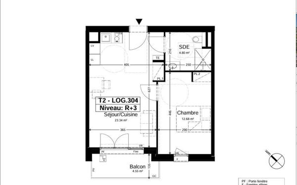 Appartement à vendre    2 pièces • 40,82 m2 Savigny-sur-Orge