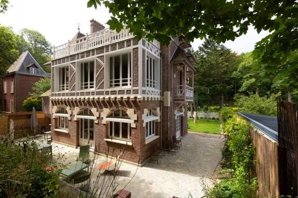 Exceptionnelle villa Belle-Epoque en baie de Somme , à 150 mètres de la mer