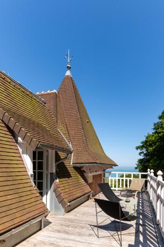 Exceptionnelle villa Belle-Epoque en baie de Somme , à 150 mètres de la mer