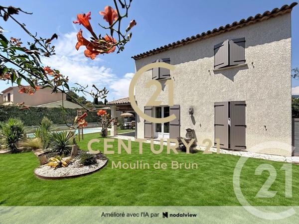 Maison à vendre  5 pièces - 110 m 2   GRASSE  - 06
