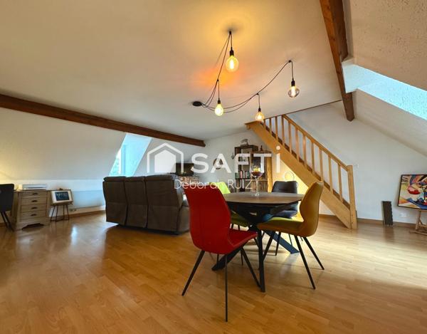 GRAND T2 - TRAVERSANT - 47,18m2 - PARKING PRIVATIF