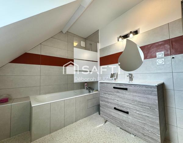 GRAND T2 - TRAVERSANT - 47,18m2 - PARKING PRIVATIF