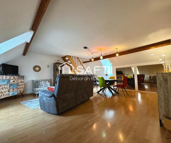 GRAND T2 - TRAVERSANT - 47,18m2 - PARKING PRIVATIF