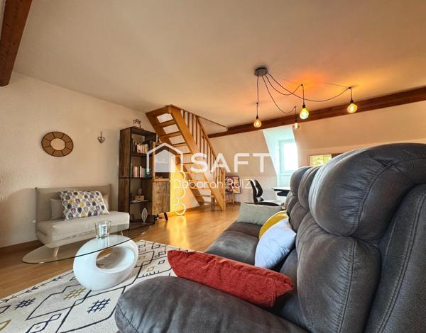 GRAND T2 - TRAVERSANT - 47,18m2 - PARKING PRIVATIF