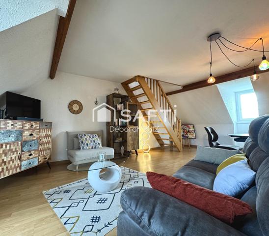 GRAND T2 - TRAVERSANT - 47,18m2 - PARKING PRIVATIF