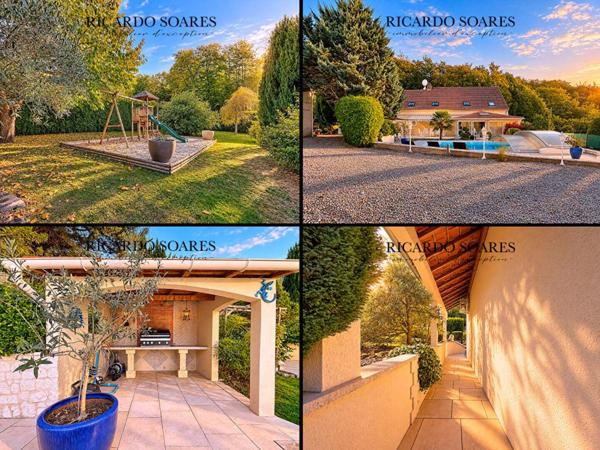 60700 PONT-SAINTE-MAXENCE - MAISON FAMILIALE 195 m² AU SOL / 4/5 CHAMBRES / PISCINE / DÉPENDANCE 50 m² / TERRAIN 1876 m²
