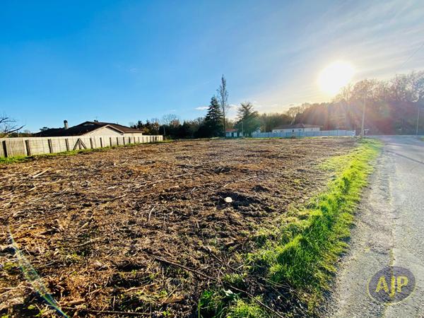 Vente terrain Saint Germain D Esainteuil : 60 000 € - AJP Lesparre Immobilier