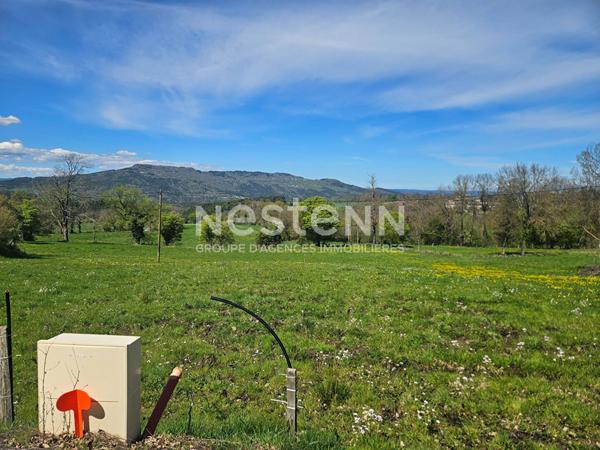EXCLUSIVITE !Hameau de BEAUX jolie parcelle de 1464 m2 avec vue dégagée