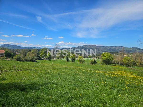 EXCLUSIVITE !Hameau de BEAUX jolie parcelle de 1464 m2 avec vue dégagée