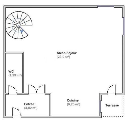 Duplex rénové sur Terville de 2006 libre de suite