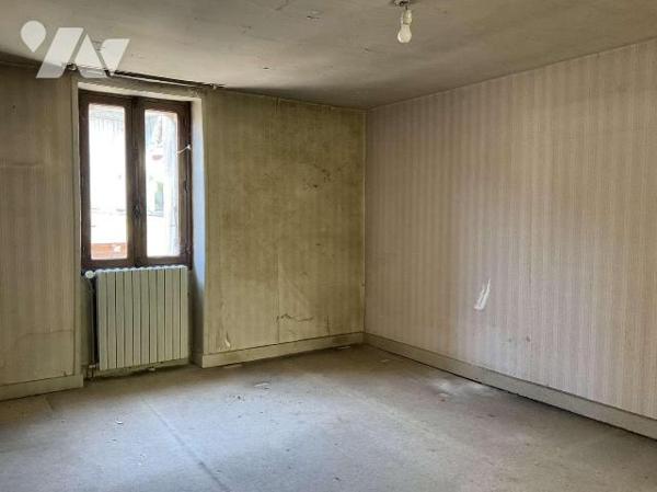 A VENDRE : Maison de ville en pierre avec jardin de 383m², à rénover, comprenant en rez-de-jard...