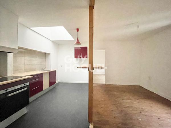 Spacieux appartement T2 avec exceptionnel potentiel d'investissement et de division