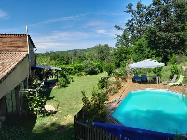 Moissac, 82200, Tarn et Garonne, Maison 195 m2  7 pièce(s) 3/4 ch. dont 1 suite. Piscine, 7 pièce(s) 3/4 ch. dont 1 suite