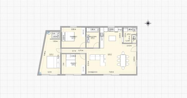 RARE ? Grange + 500 m² de terrain à 2 min du centre de Sénas !