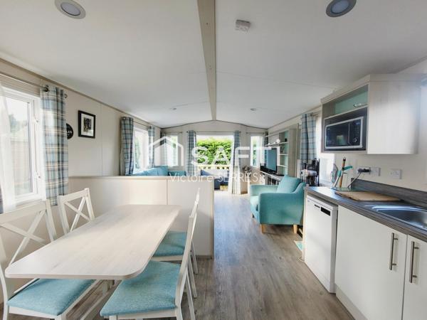 Mobil home en parfait état à proximité de la mer