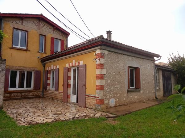 Maison+ locatif proche sainte foy la Grande