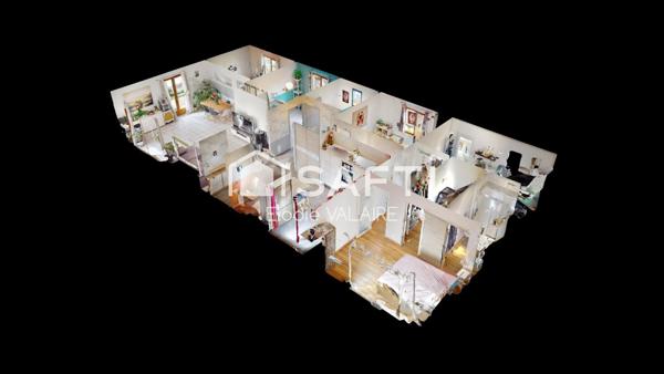 Maison plain-pied 142 m² – Piscine – Terrain 951 m² – Nivolas-Vermelle