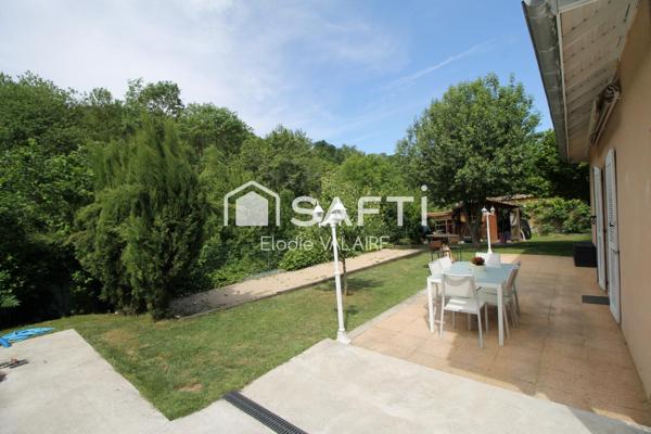 Maison plain-pied 142 m² – Piscine – Terrain 951 m² – Nivolas-Vermelle
