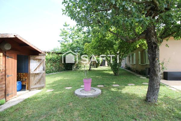 Maison plain-pied 142 m² – Piscine – Terrain 951 m² – Nivolas-Vermelle