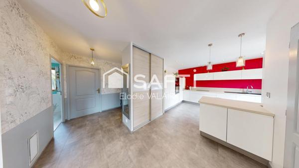 Maison plain-pied 142 m² – Piscine – Terrain 951 m² – Nivolas-Vermelle