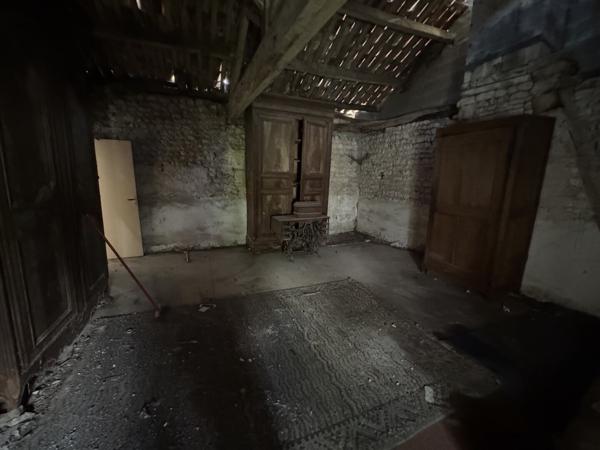 Maison en pierre avec dépendance et terrain